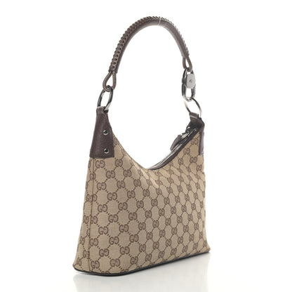 Gucci Monogram Classic Ring Hobo Brown 2 of 7