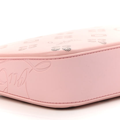 Christian Louboutin Calfskin Loubila Loubinthesky Chain Clutch Rosy 6 of 7