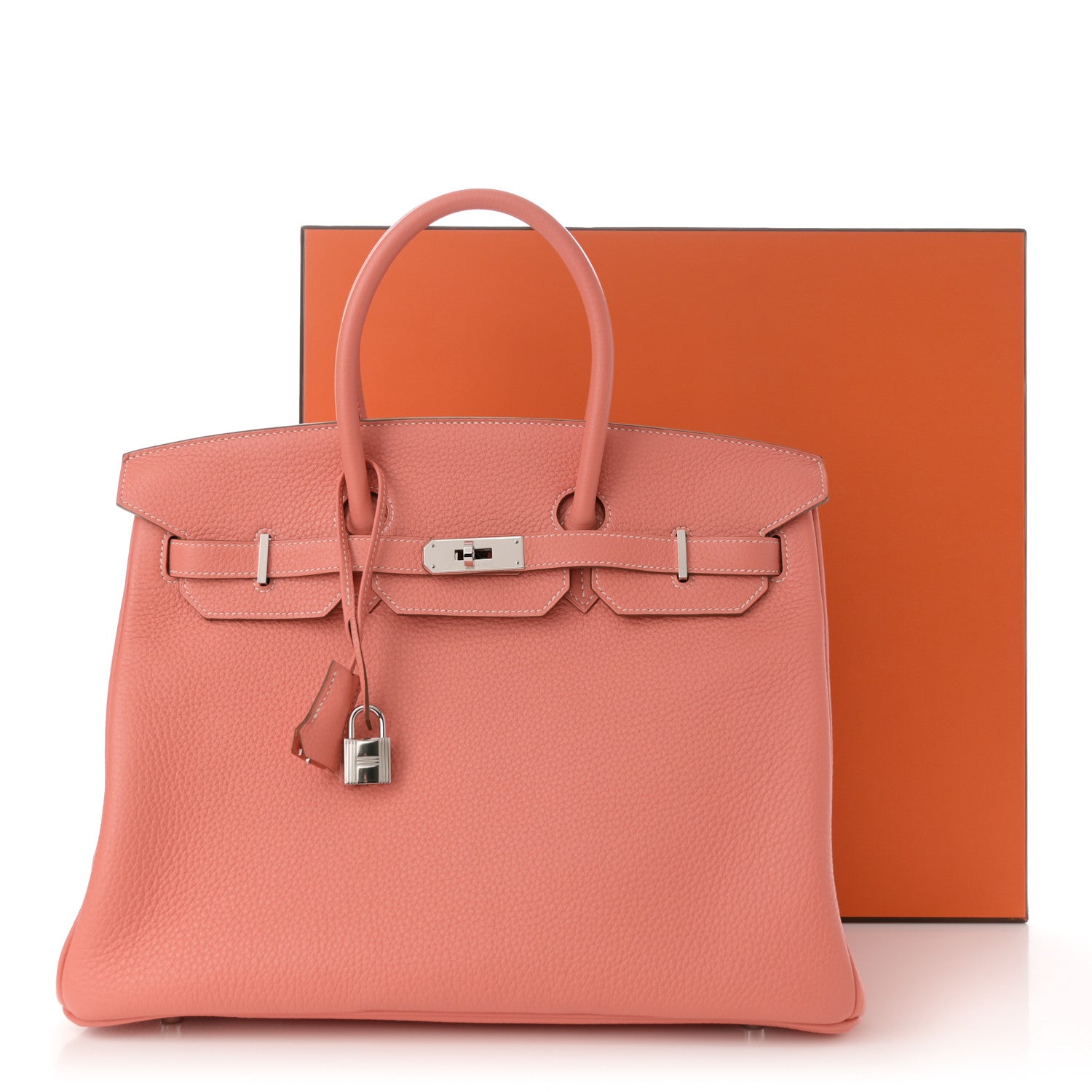 Hermes Togo Birkin 35 Crevette 13 of 13