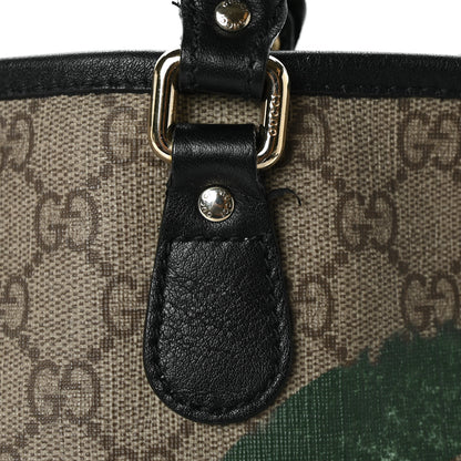 Gucci GG Plus Monogram Medium Italy Flag Unicef Tote Green 10 of 11