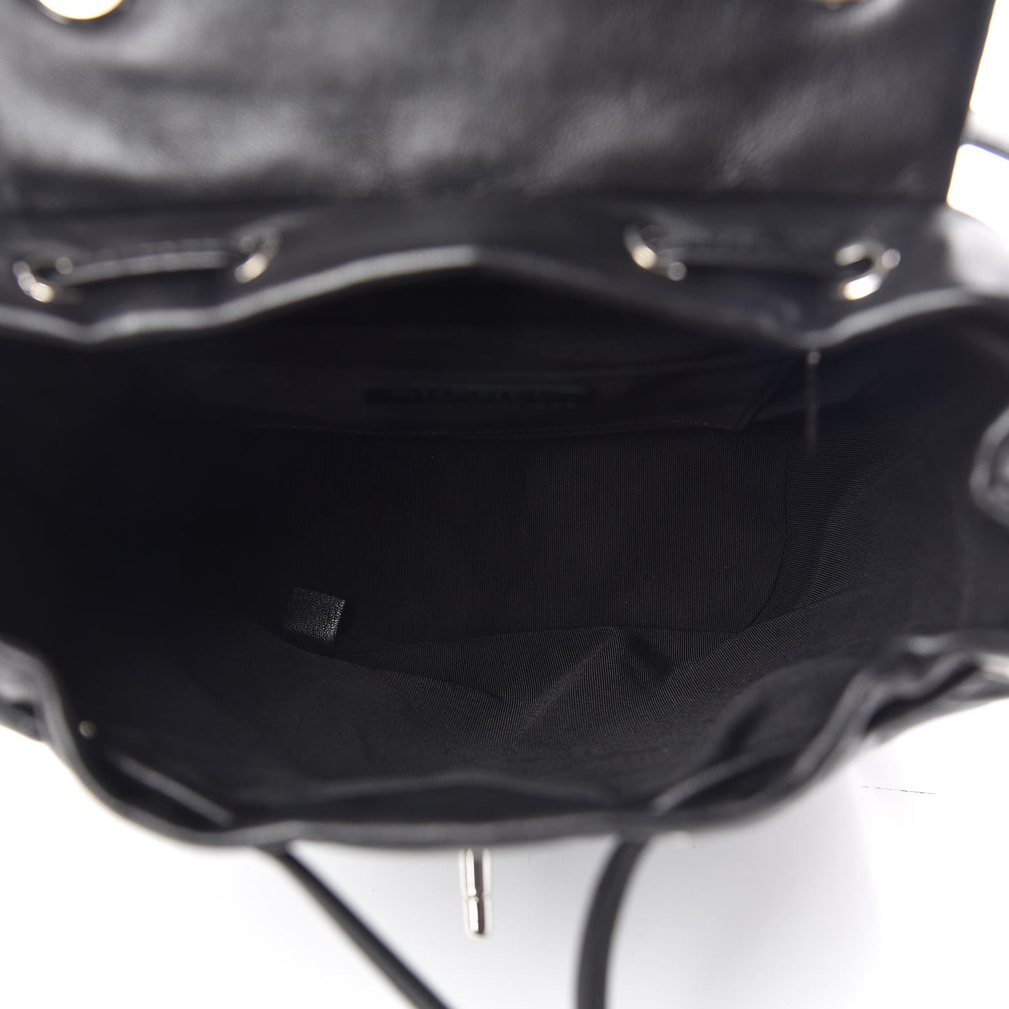 Lambskin Quilted Small Urban Spirit Backpack Black