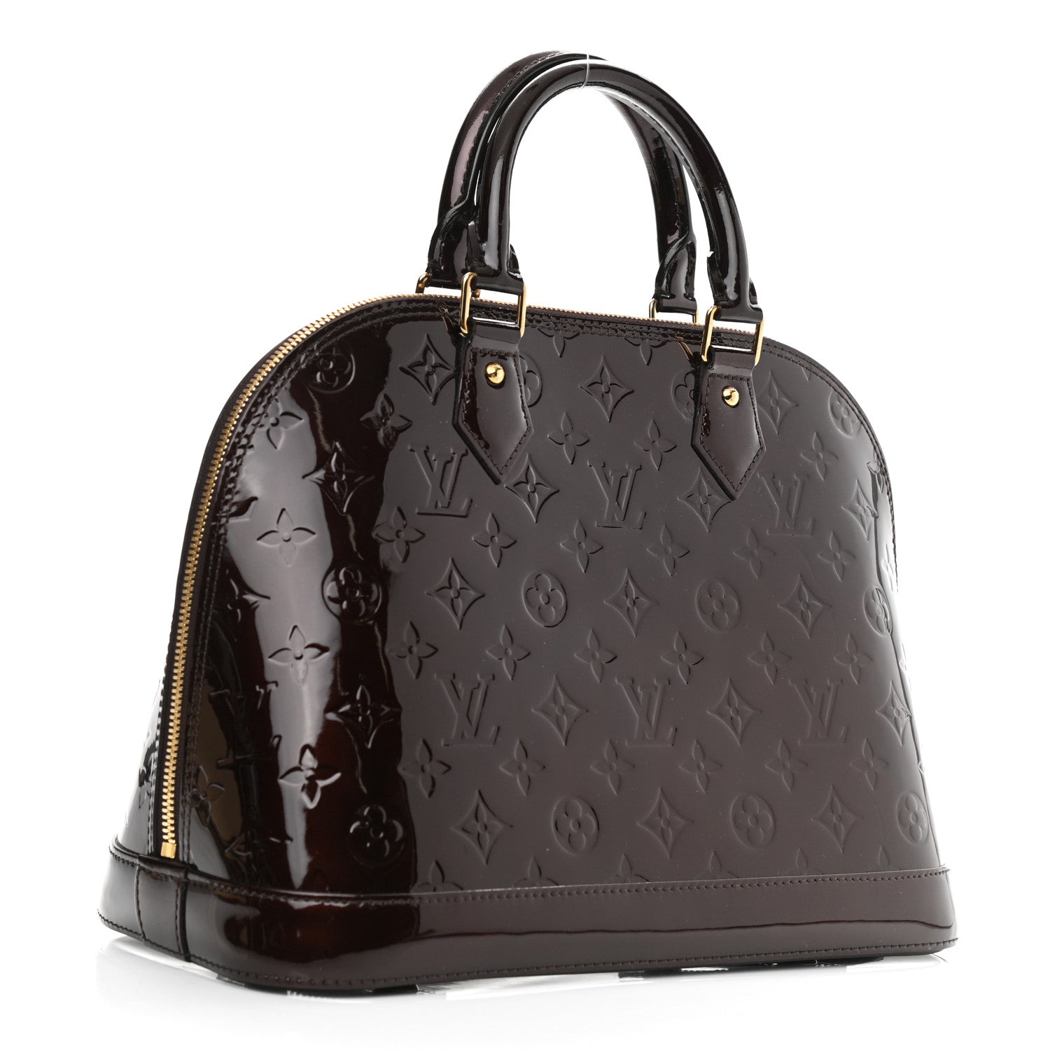 Louis Vuitton Vernis Alma PM Amarante 3 of 9