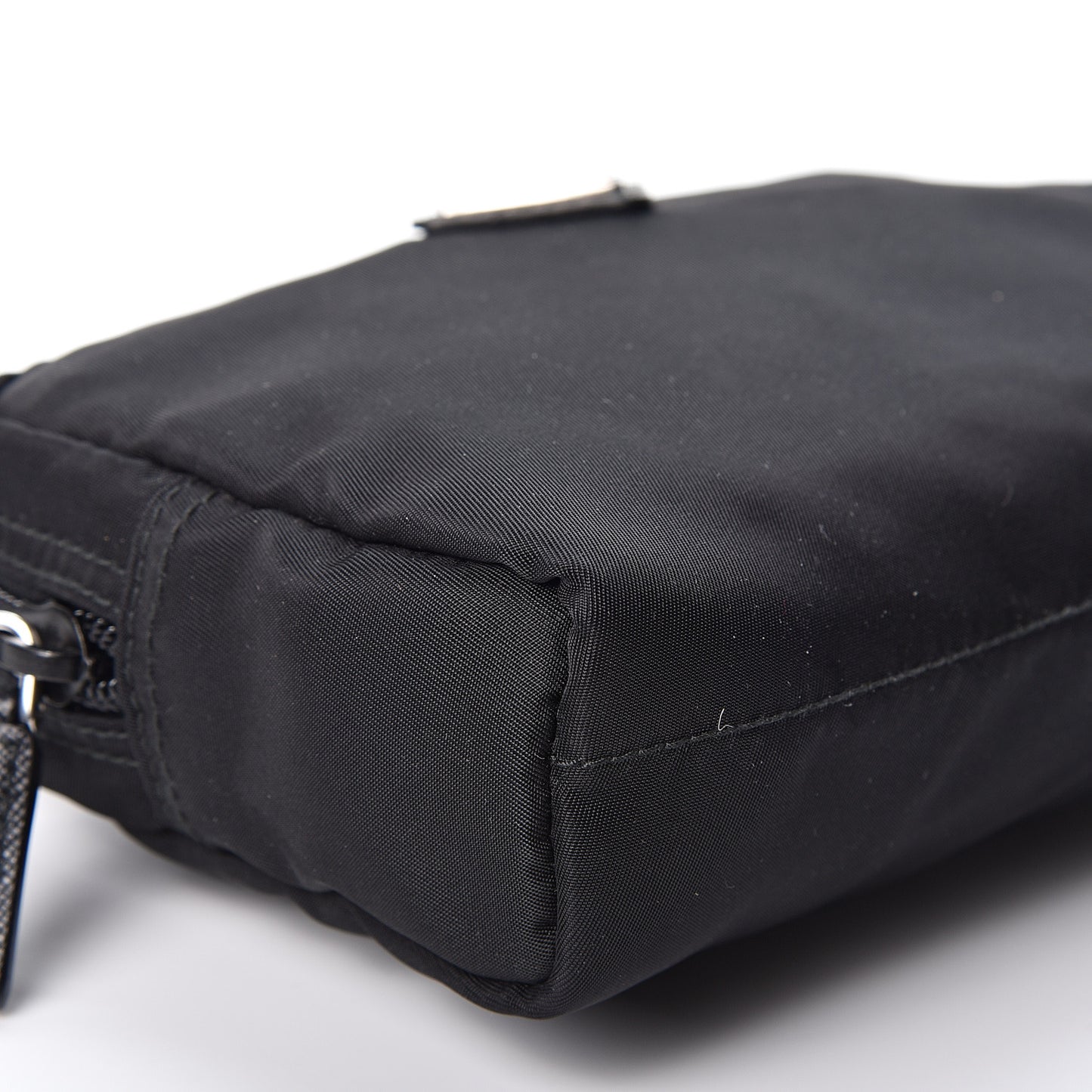 Nylon Vela Cosmetic Pouch Black