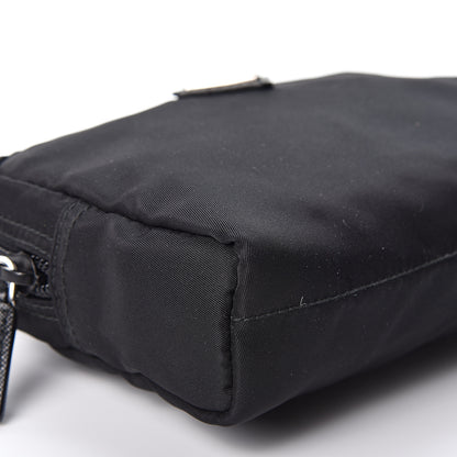 Prada Nylon Vela Cosmetic Pouch Black 6 of 7
