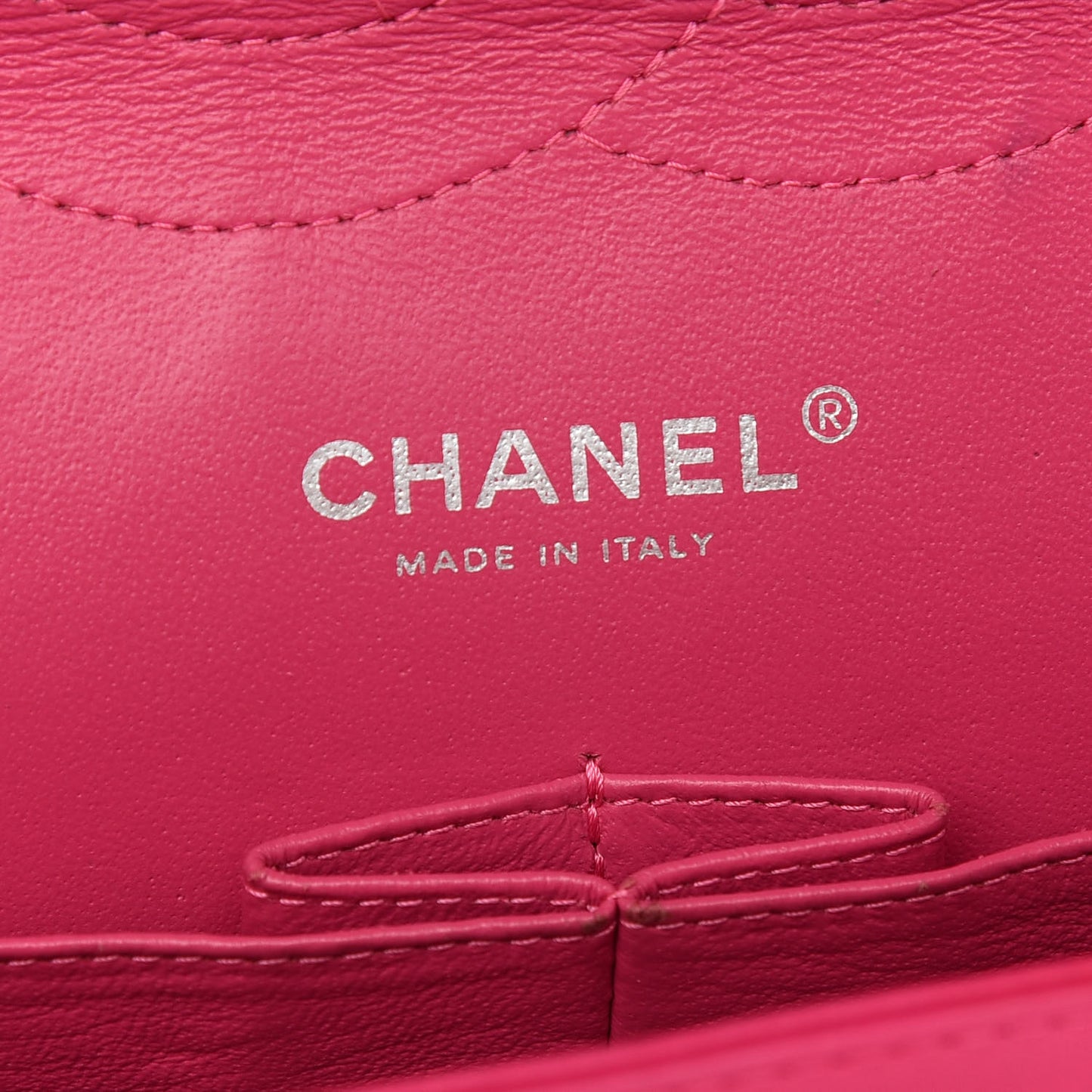 Patent Quilted Jumbo Double Flap Pink