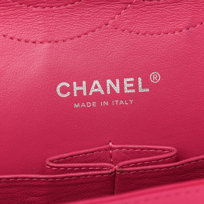 Chanel Patent Quilted Jumbo Double Flap Pink 7 of 10