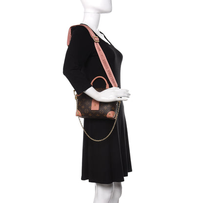 Louis Vuitton Monogram Petite Malle Souple Peach 2 of 11
