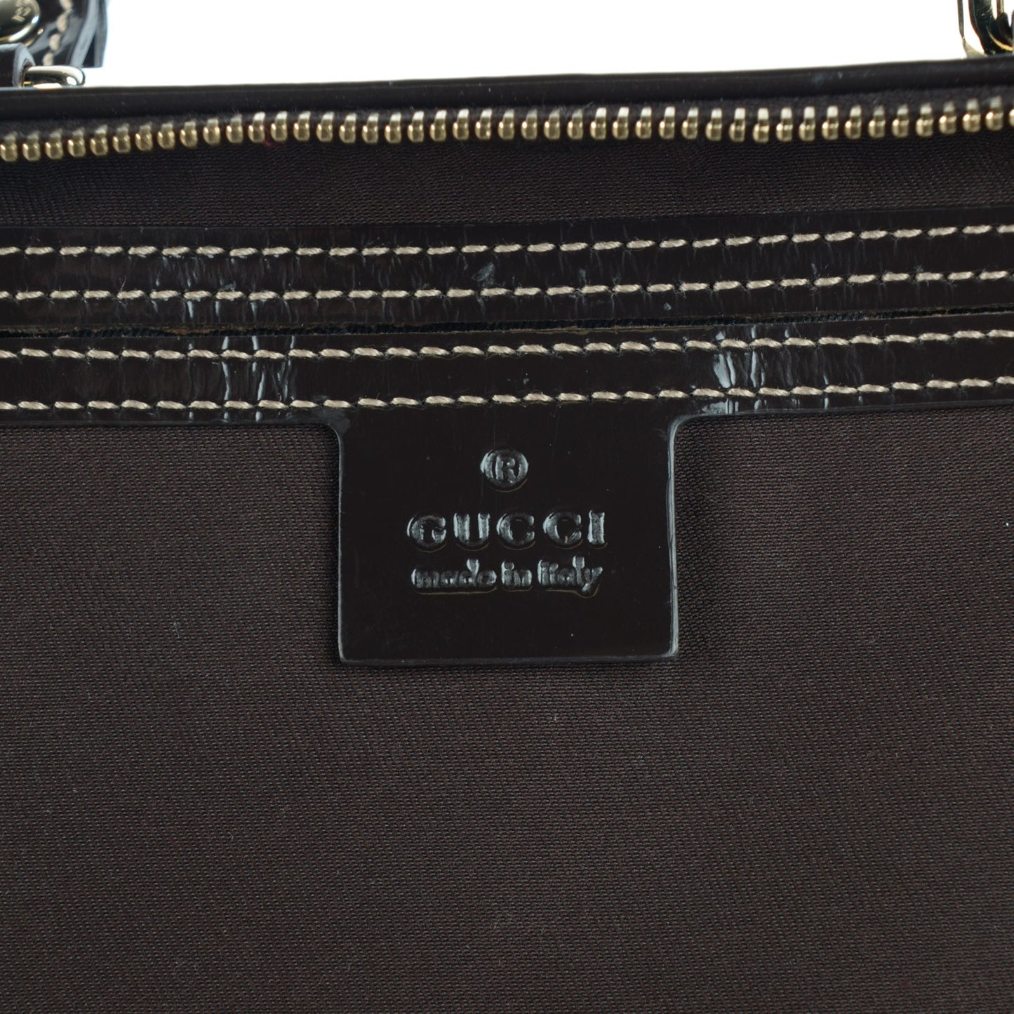 GG Plus Monogram Medium Joy Boston Dark Brown