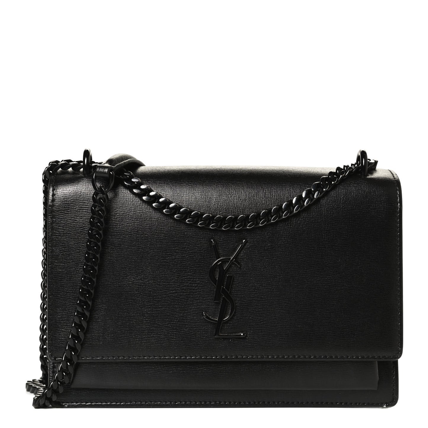 Calfskin Medium Monogram Sunset Black