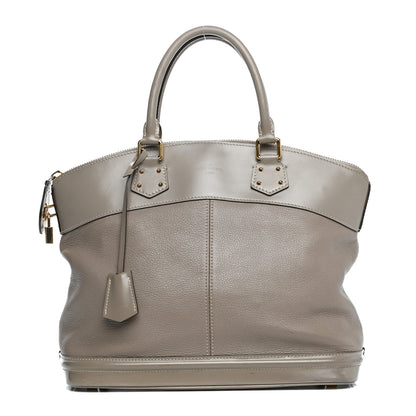 Louis Vuitton Suhali Lockit MM Greige 1 of 12