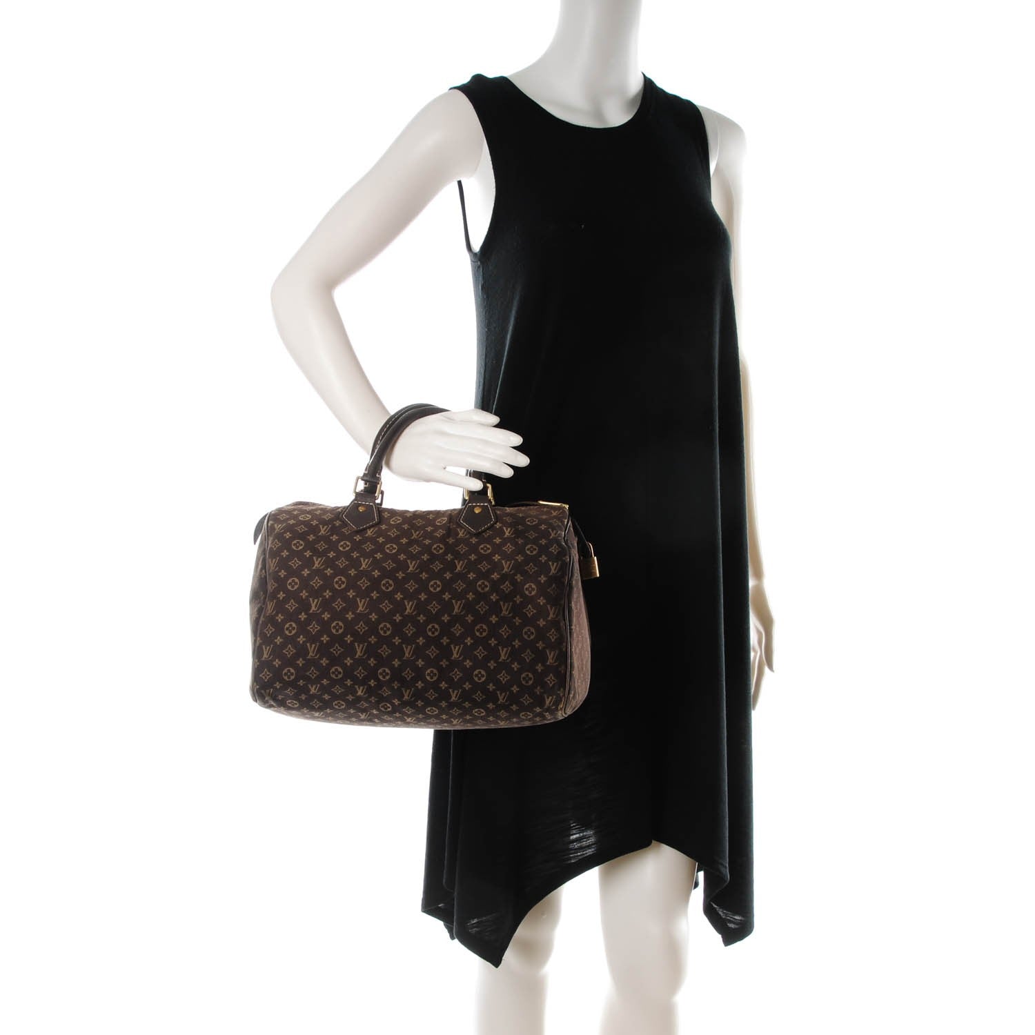Louis Vuitton Mini Lin Speedy 30 Ebene 2 of 7