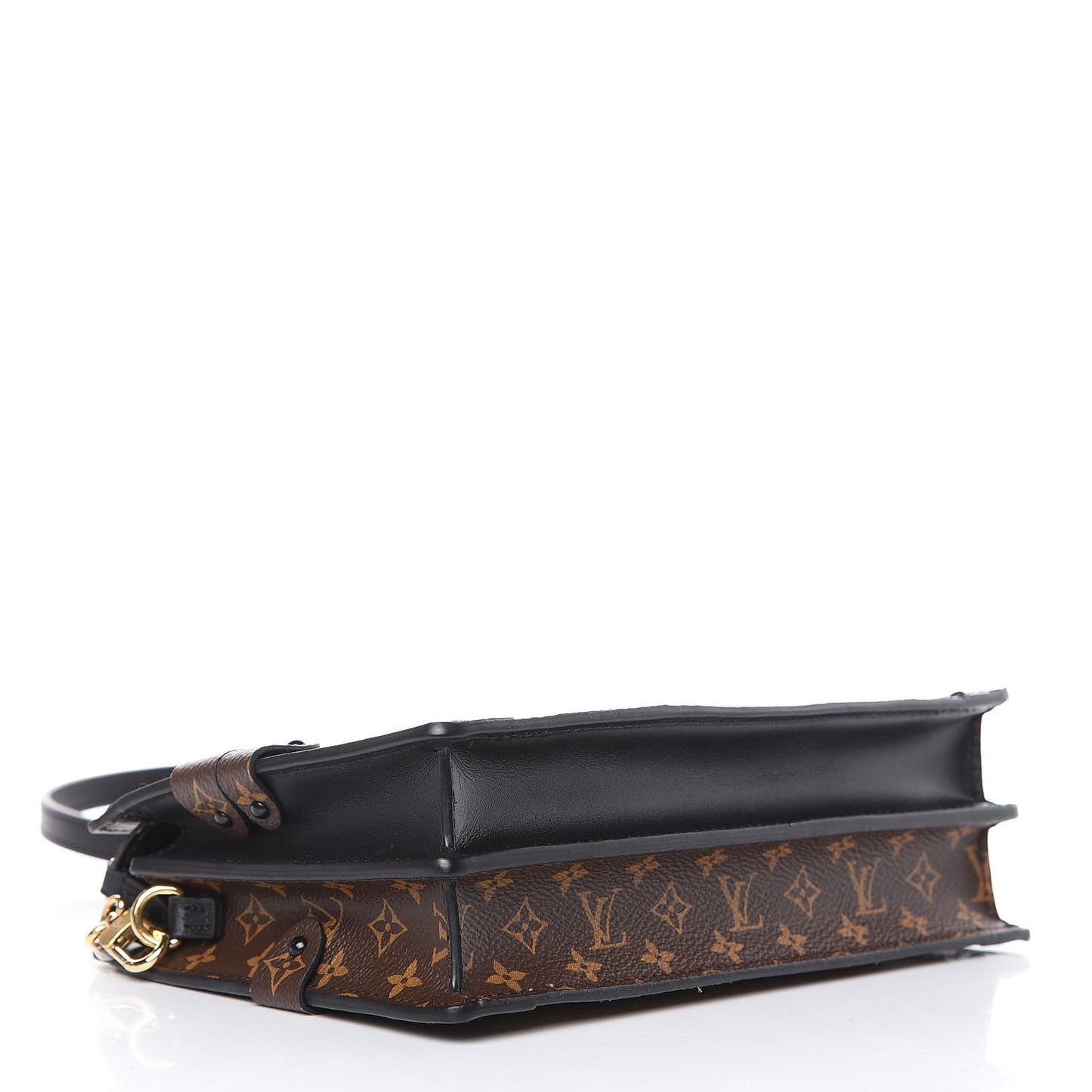 Reverse Monogram Trunk Clutch