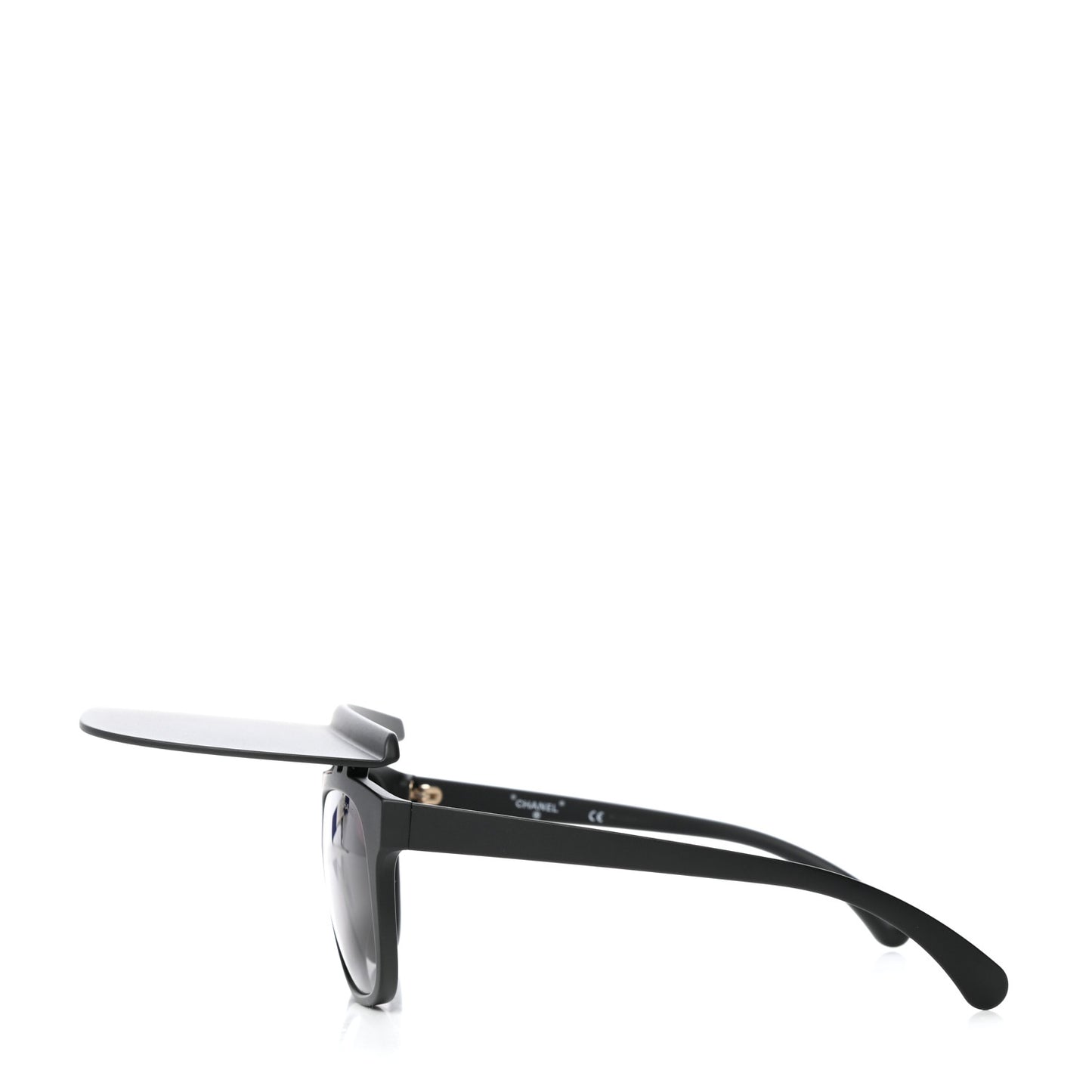 Acetate Visor Sunglasses 71046 Matte Black
