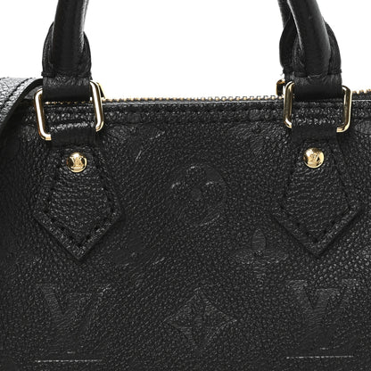 Louis Vuitton Empreinte Monogram Nano Speedy Black 7 of 10