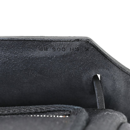 Hermes Toile Vache Hunter Herbag Messenger 39 Black 7 of 10