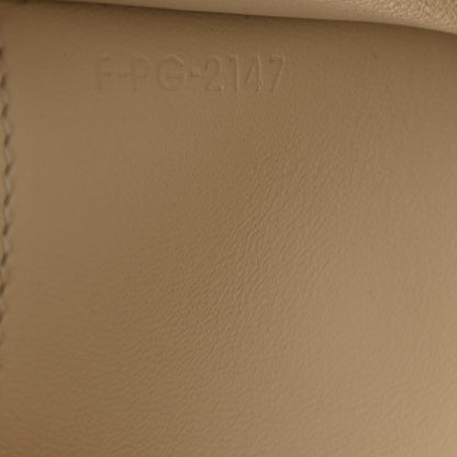 Celine Grained Calfskin Large Multifunction Strap Wallet Black Chalk 7 of 7