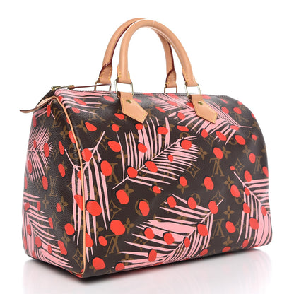 Louis Vuitton Monogram Jungle Dots Speedy 30 Sugar Pink Poppy 3 of 12