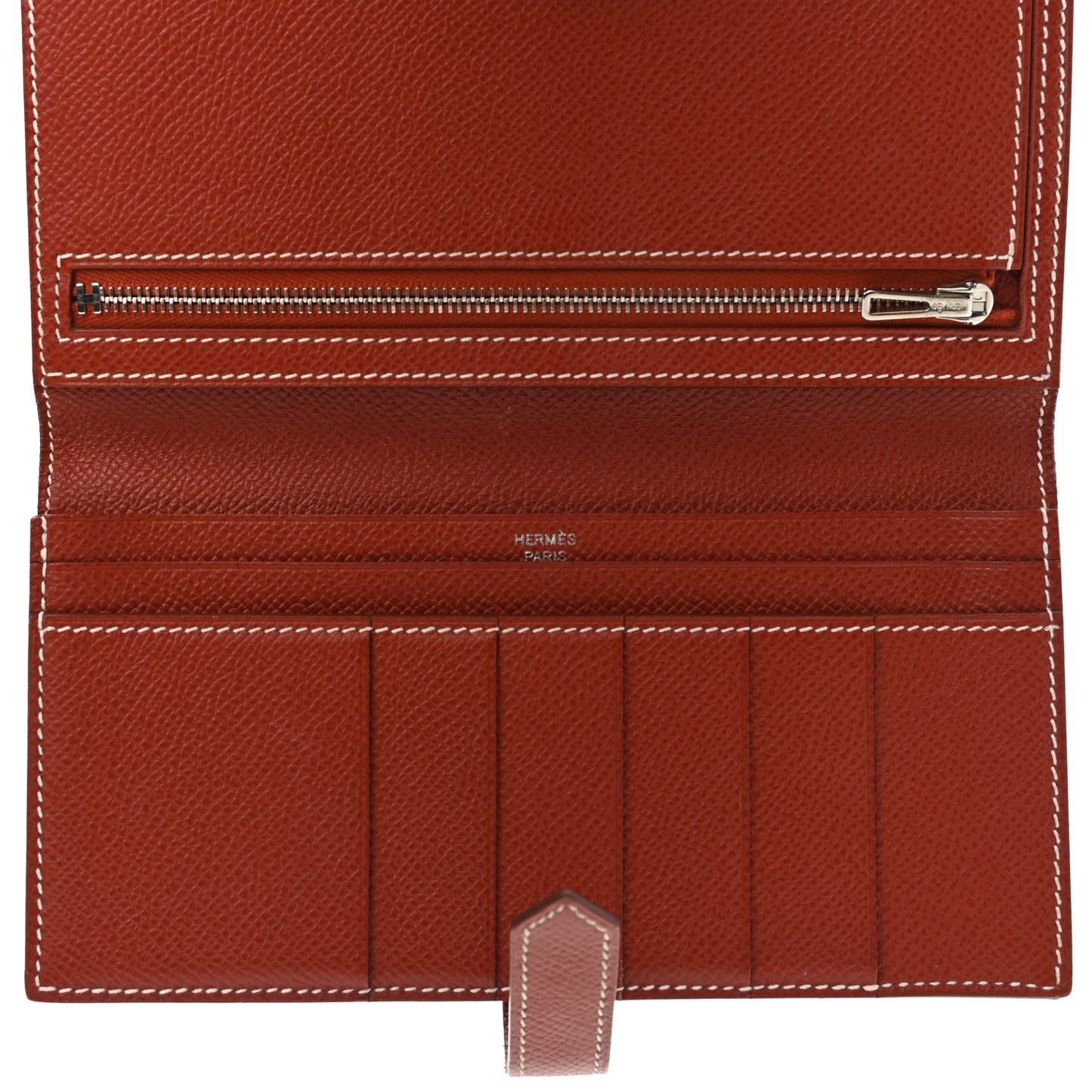Epsom Bearn Gusset Wallet Brique