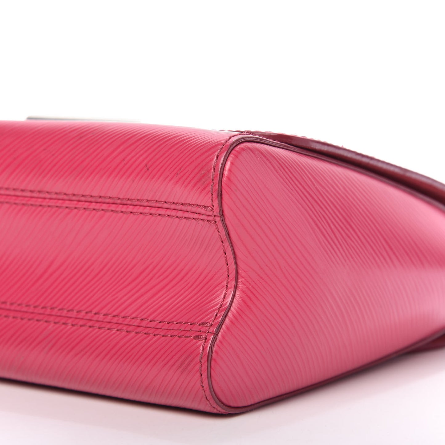 Epi Twist Shoulder Bag MM Hot Pink