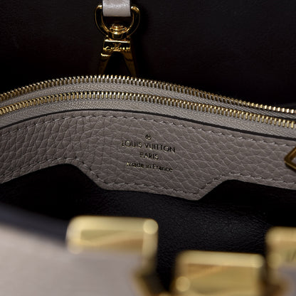 Louis Vuitton Taurillon Capucines MM Galet 5 of 10