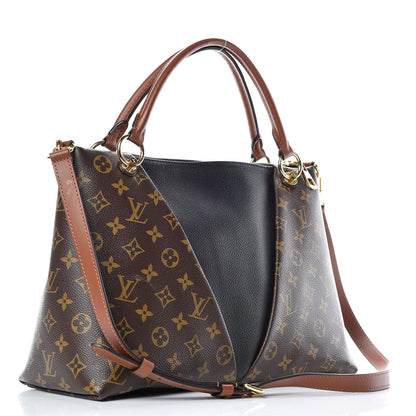 Louis Vuitton Monogram V Tote MM Black 4 of 13
