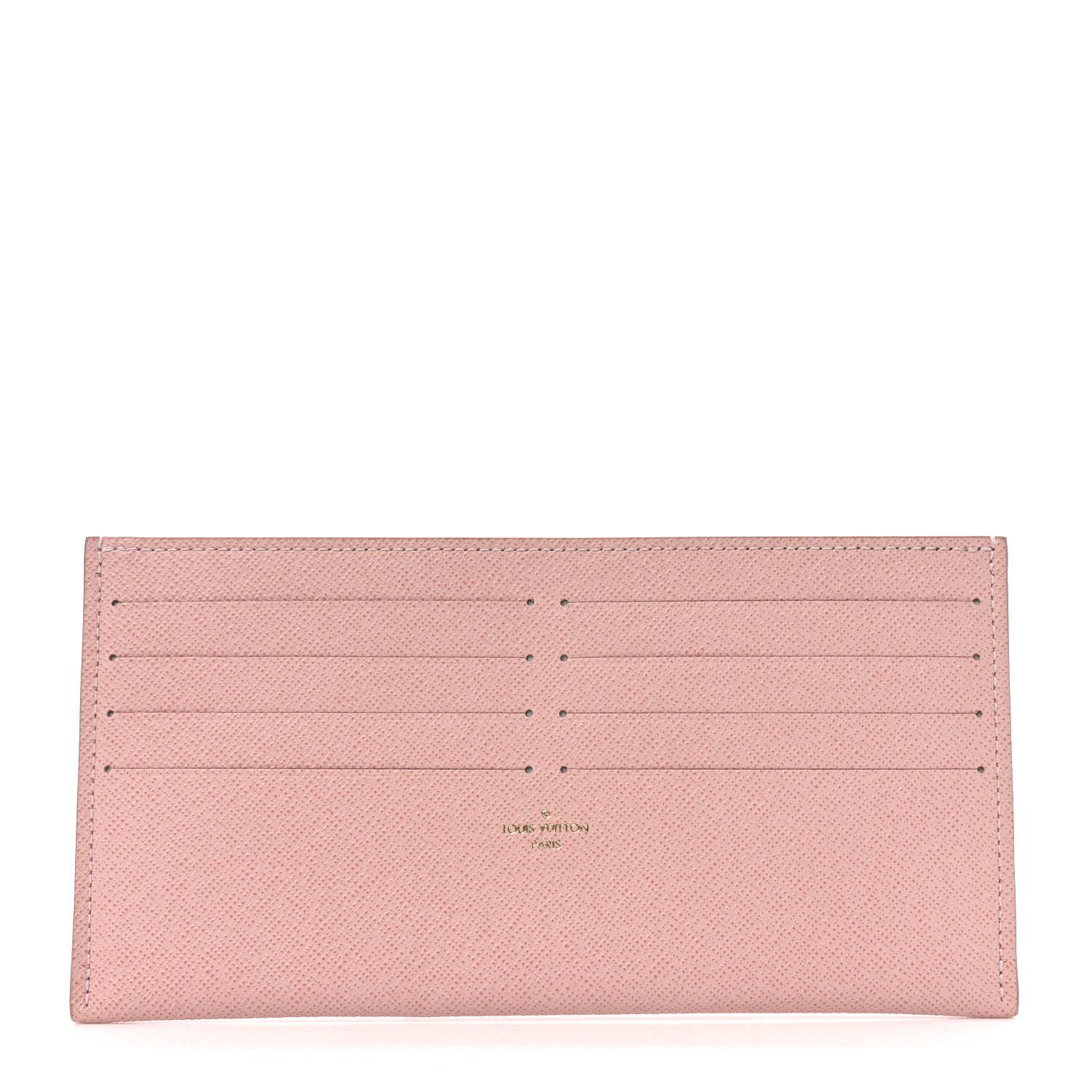 Louis Vuitton Calfskin Felicie Card Holder Insert Rose Ballerine 1 of 6