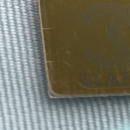 Chanel Caviar Quilted Wallet on Chain WOC Light Blue 8 of 11