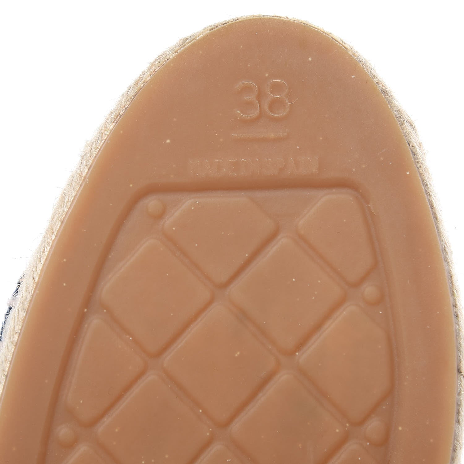 Chanel Linen CC Espadrilles 38 Blue Black 6 of 11