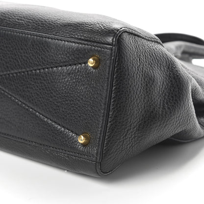 Marc Jacobs Textured Calfskin Medium Incognito Satchel Black 7 of 9