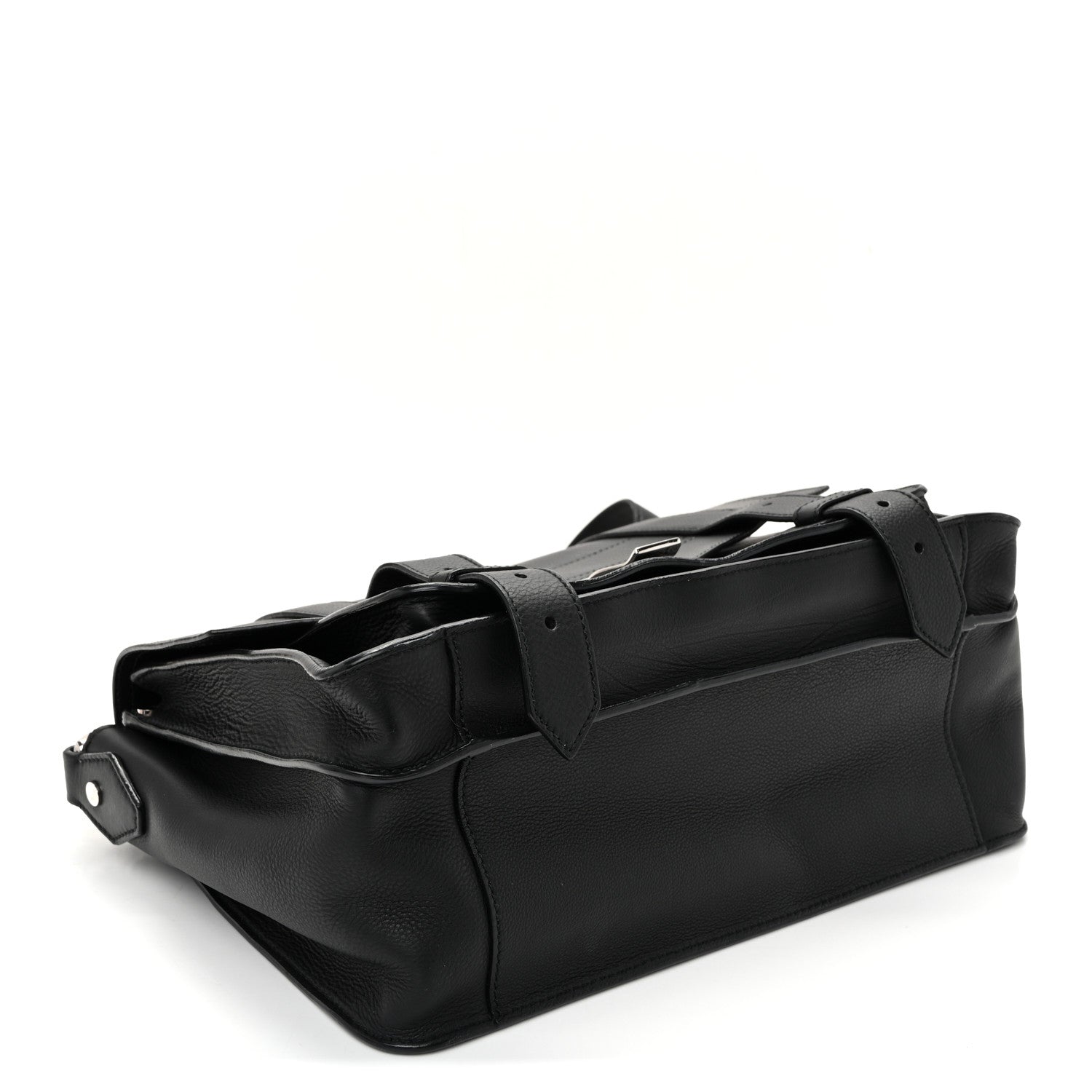 Proenza Schouler Soft Grainy Calfskin Medium PS1 Satchel Black 4 of 9