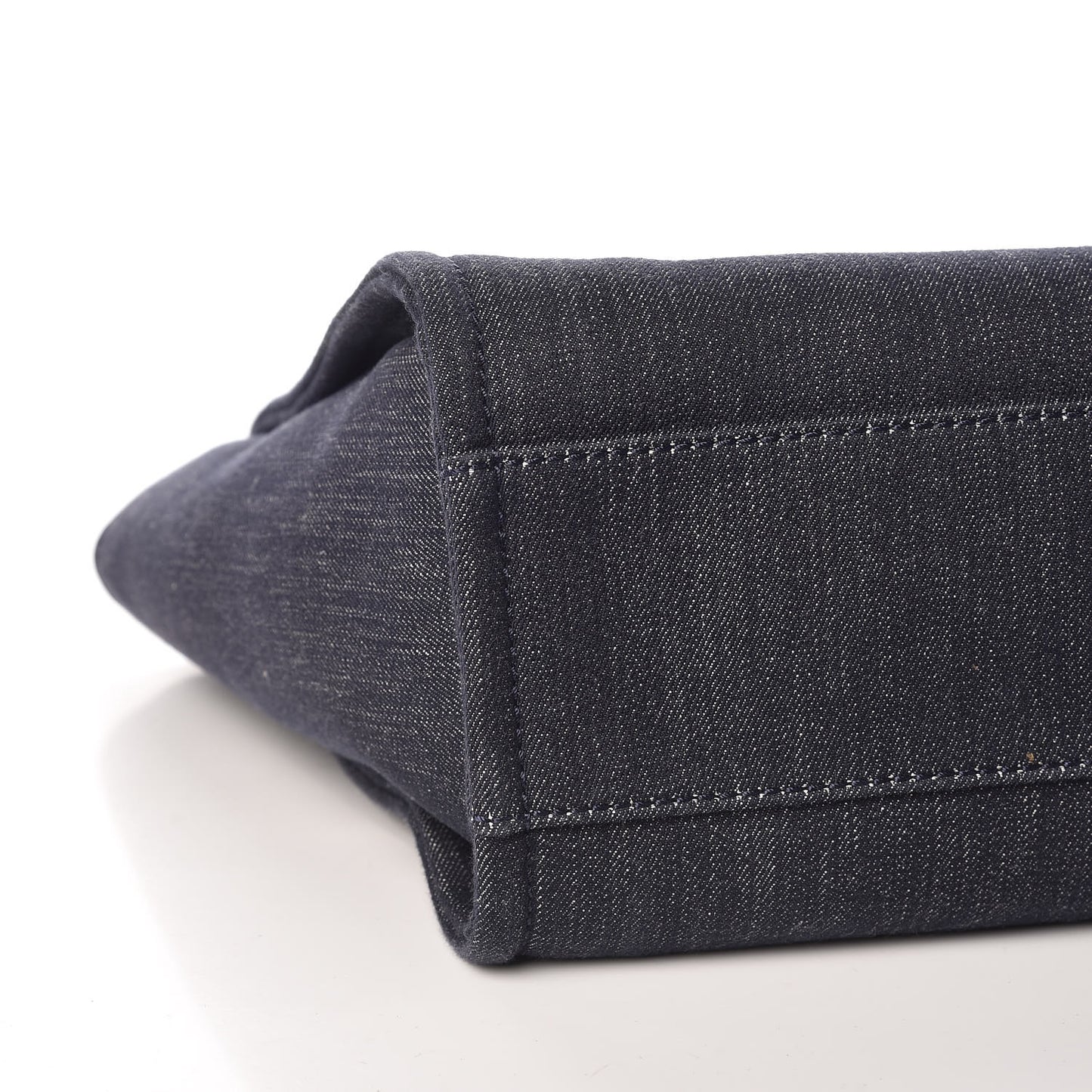 Denim Small Deauville Tote Dark Blue
