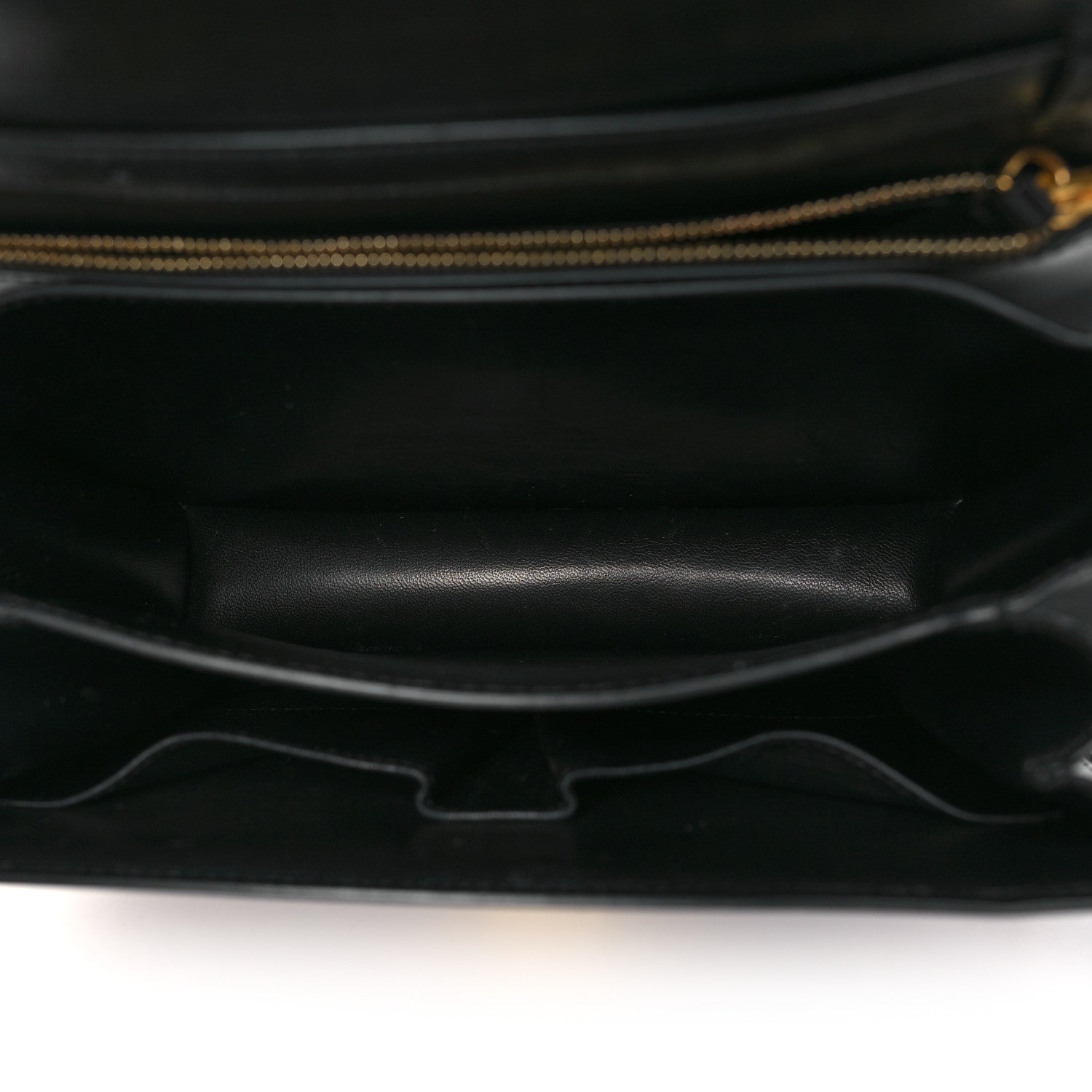 Celine Box Calfskin Medium Classic Box Flap Bag Black 5 of 9