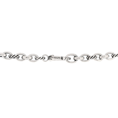 David Yurman Sterling Silver 18K Yellow Gold Metro Station Necklace 4 of 4