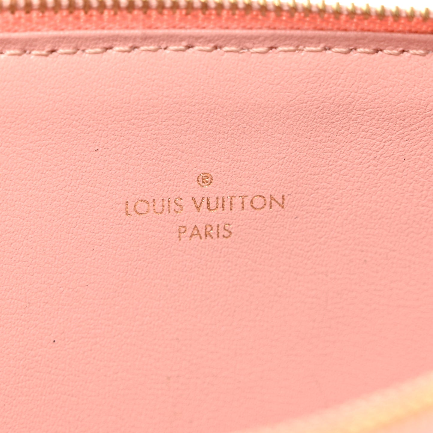 Empreinte Felicie Chain Wallet Zippered Insert Rose Poudre