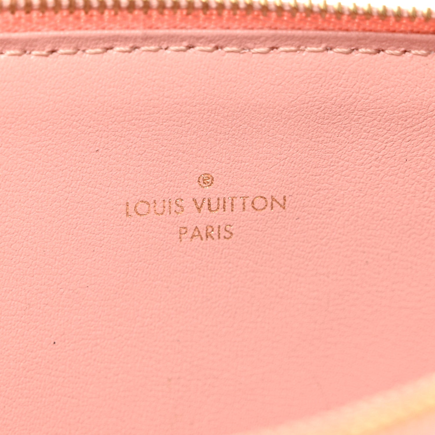 Louis Vuitton Empreinte Felicie Chain Wallet Zippered Insert Rose Poudre 6 of 7