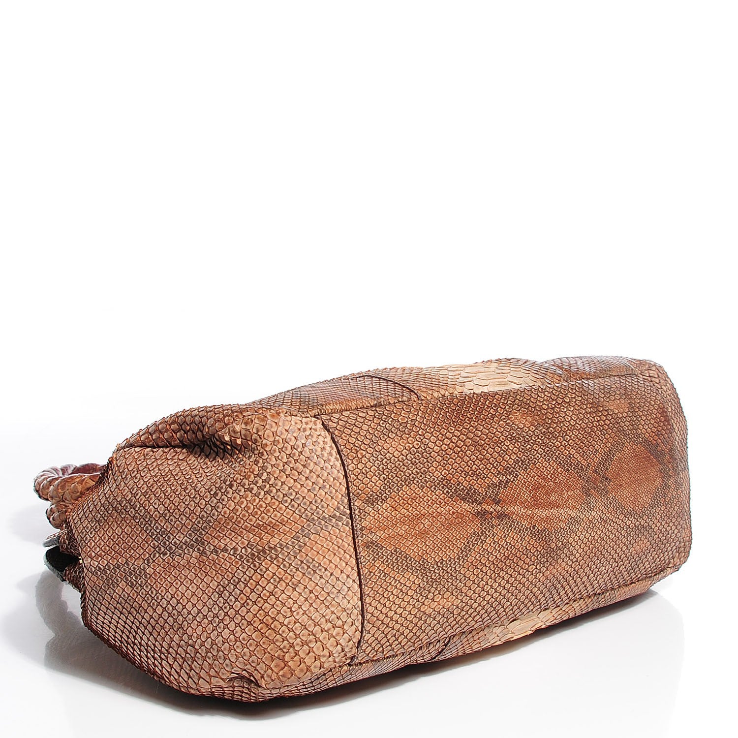 Prada Python Top Handle Frame Bag Naturale 4 of 11