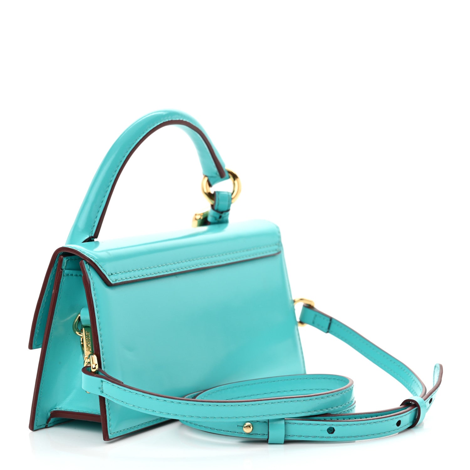Jacquemus Spazzolato Le Chiquito Boucle Long Turquoise 2 of 11