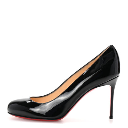 Christian Louboutin Patent Fifi 85 Pumps 37.5 Black 1 of 8