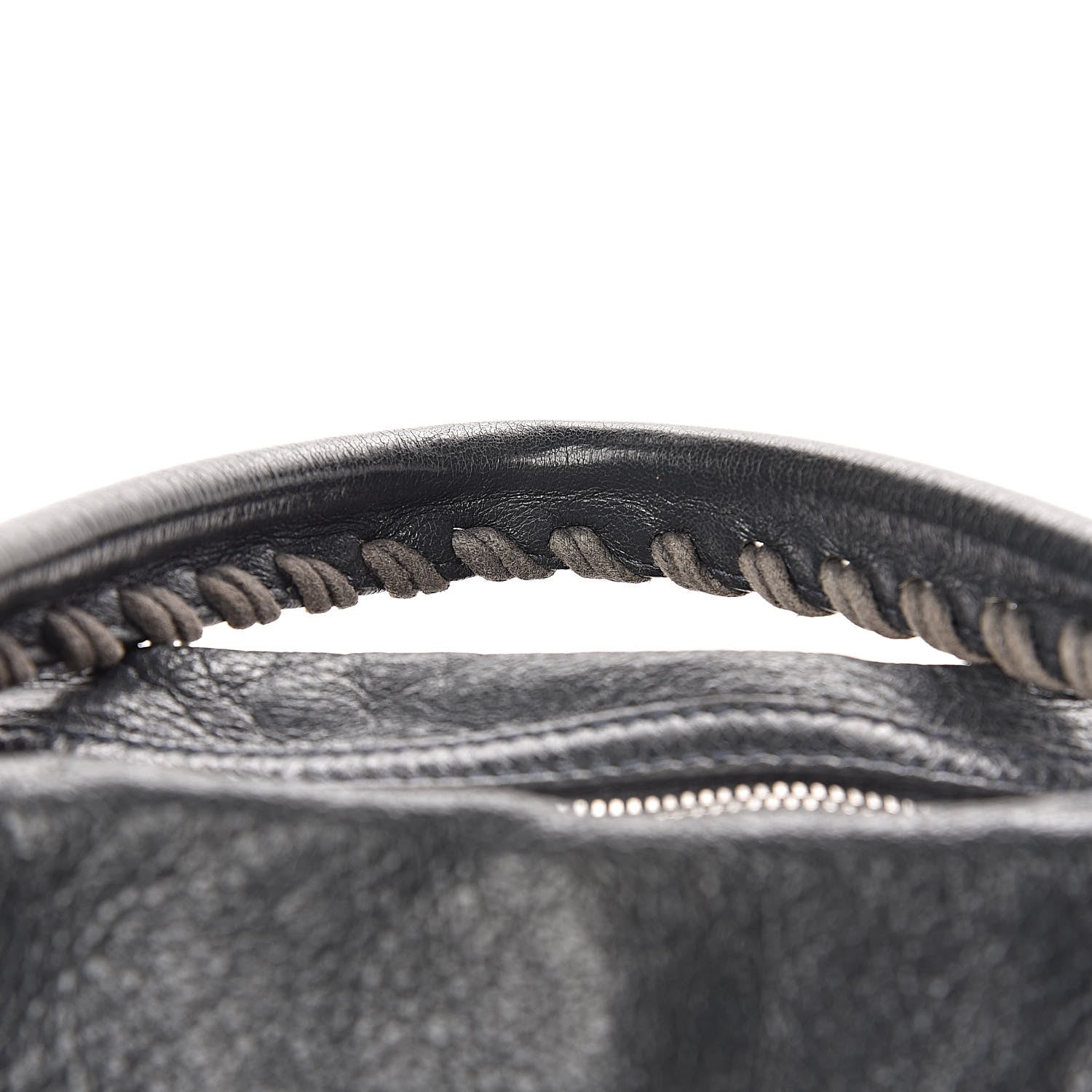 Balenciaga Agneau Giant 12 Silver Hardware Boston Anthracite 9 of 12