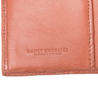 Nancy Gonzalez Crocodile Wallet Orange 6 of 7