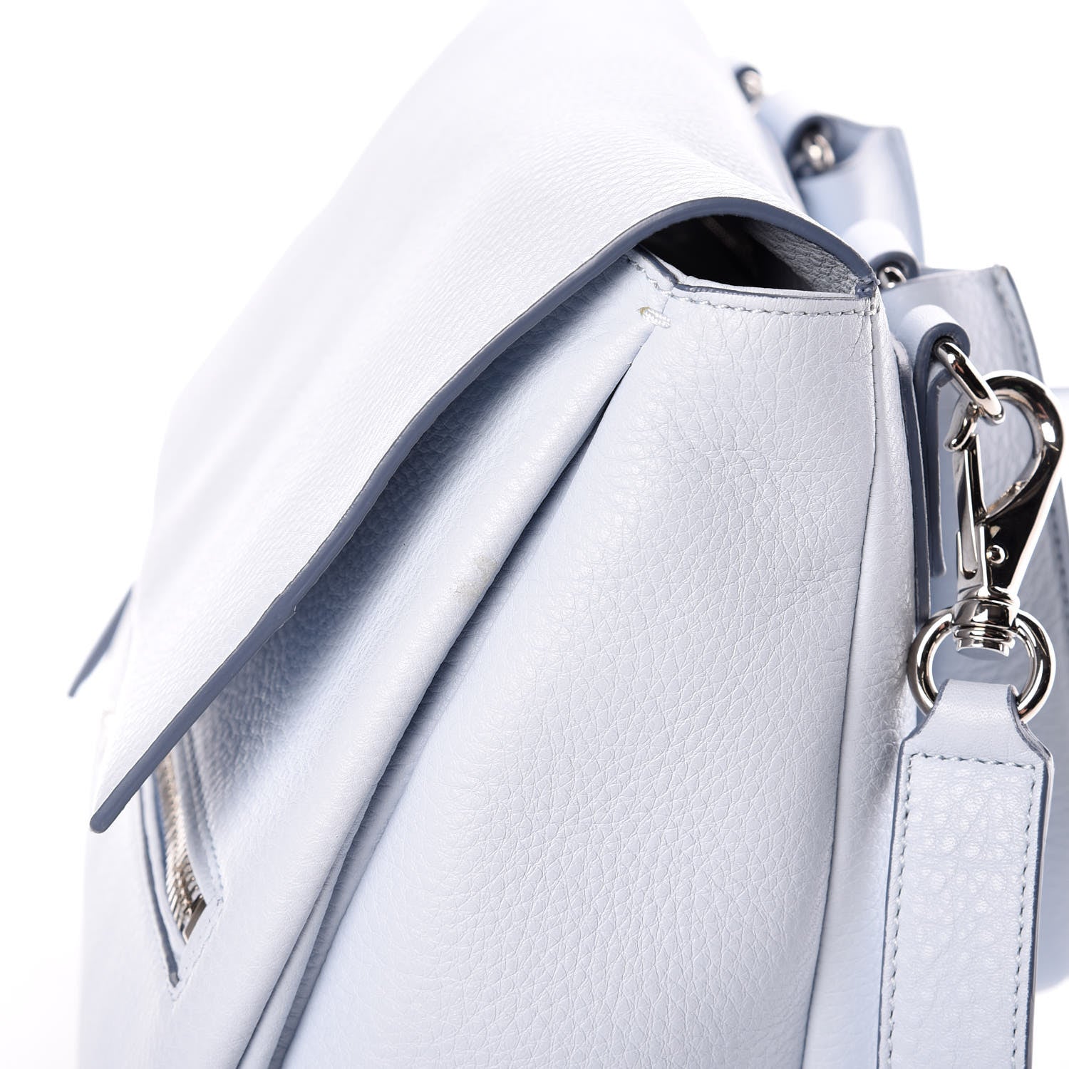 Givenchy Calfskin Small Pandora Pure Flap Bag Light Blue 10 of 15