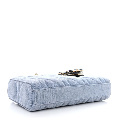 Christian Dior Denim Macrocannage Lady D-Joy Blue 4 of 11