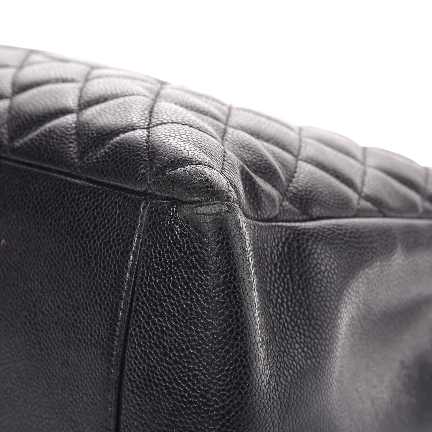 Chanel Caviar Quilted Grand Shopping Tote GST Black 15 of 16