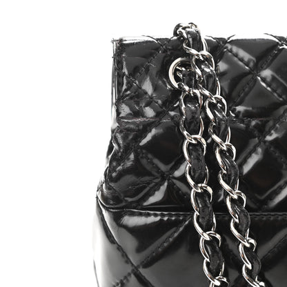 Chanel Vinyl Quilted In the Business Flap Bag Black 18 of 19