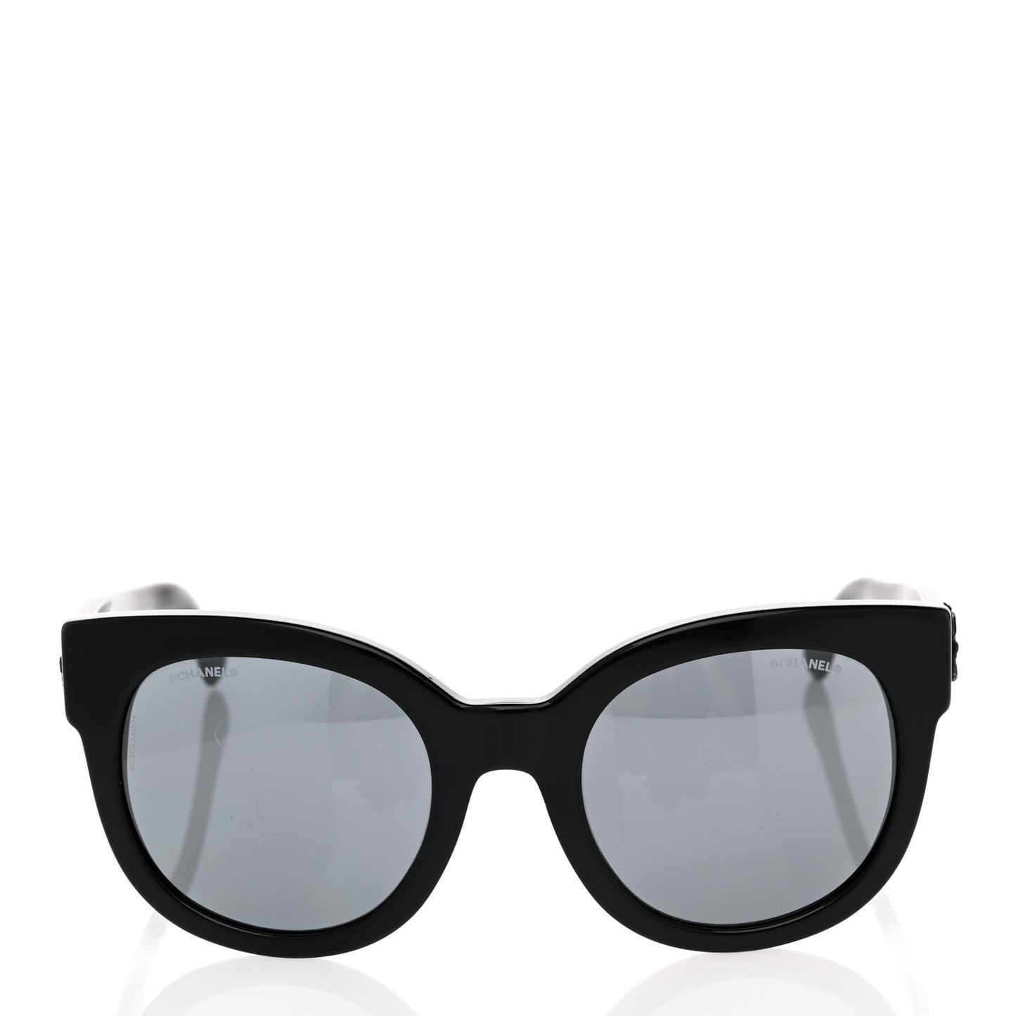 Acetate Butterfly Signature CC Sunglasses 5358 Black