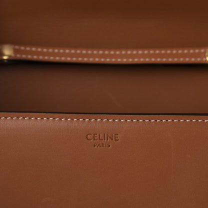 Celine Natural Calfskin Triomphe Strap Bag Tan 8 of 11