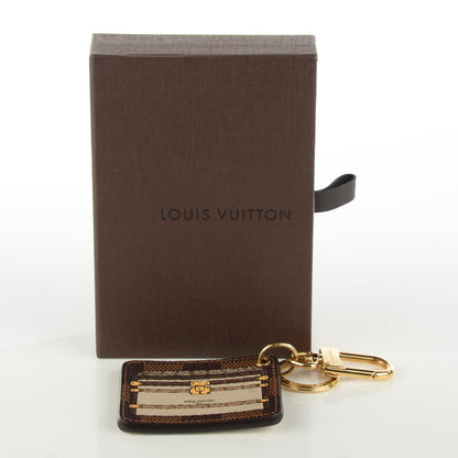 Louis Vuitton Damier Ebene Illustre Trunk Key Holder Beige 7 of 7