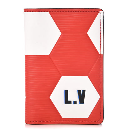 Louis Vuitton Epi World Cup Pocket Organizer Rouge 1 of 8
