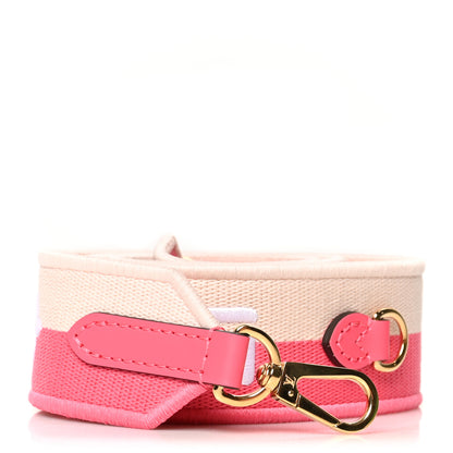 Louis Vuitton Jacquard Logo Shoulder Strap Pink 1 of 4