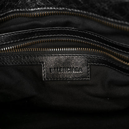 Balenciaga Agneau Arena Classic Hardware Small Le City Black 6 of 10